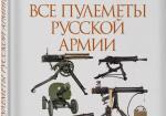 Все пулеметы Русской армии. Самая полная энциклопедия