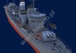 Kagero (3D). The Japanese Destroyer Fubuki
