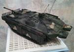 Модель танка STRV 103 из бумаги и картона