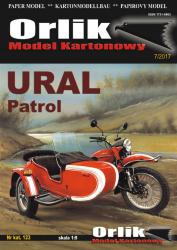 Советский мотоцикл Урал + лазерная резка