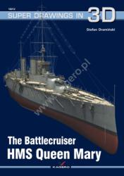 Kagero (3D). The Battlecruiser HMS Queen Mary