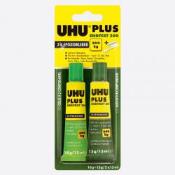 Эпоксидный двухкомпонентный клей UHU Plus 