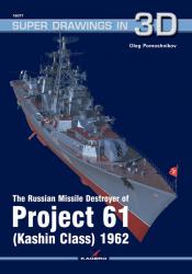 Kagero (3D). 77. The Russian Missile Destroyer of Projekt 61 (Kashin Class) 1962