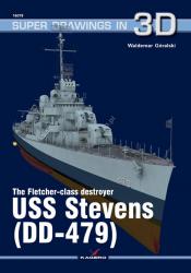 Kagero (3D). 78. The Flecher- class destroyer USS Stevens (DD-479)