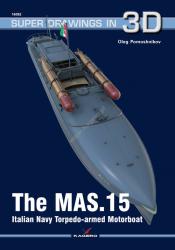 Kagero (3D). 82. The MAS.15 Italian Navy Torpedo-armed Motorboat
